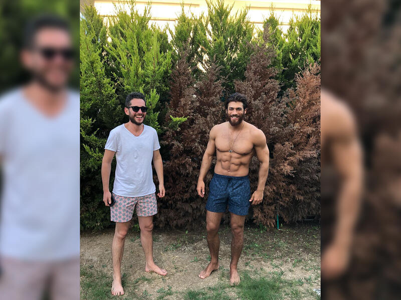 Can Yaman topless