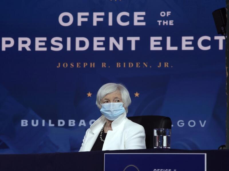 The US Senate confirmed Yellen as first female Treasury secretary for the US President Joe Bidens administration on January 25, 2021. ALEX WONG / AFP