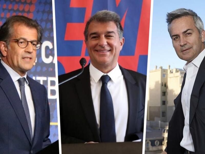 المرشحون النهائيون لانتخابات رئاسة برشلونة