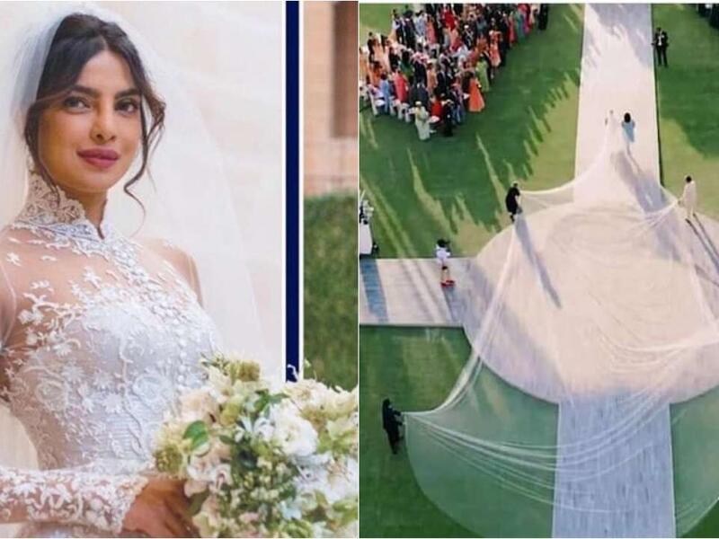 بريانكا شوبرا في حفل زفافها
