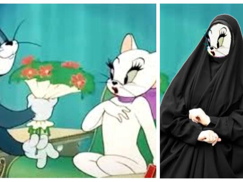 إيران تفرض حجابًا على شخصيات كرتونية قبل ظهورها على التلفاز.