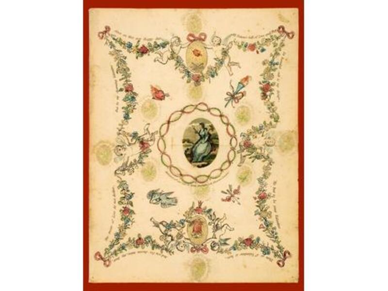 The story behind the world's oldest printed Valentine's Day card. (Twitter)