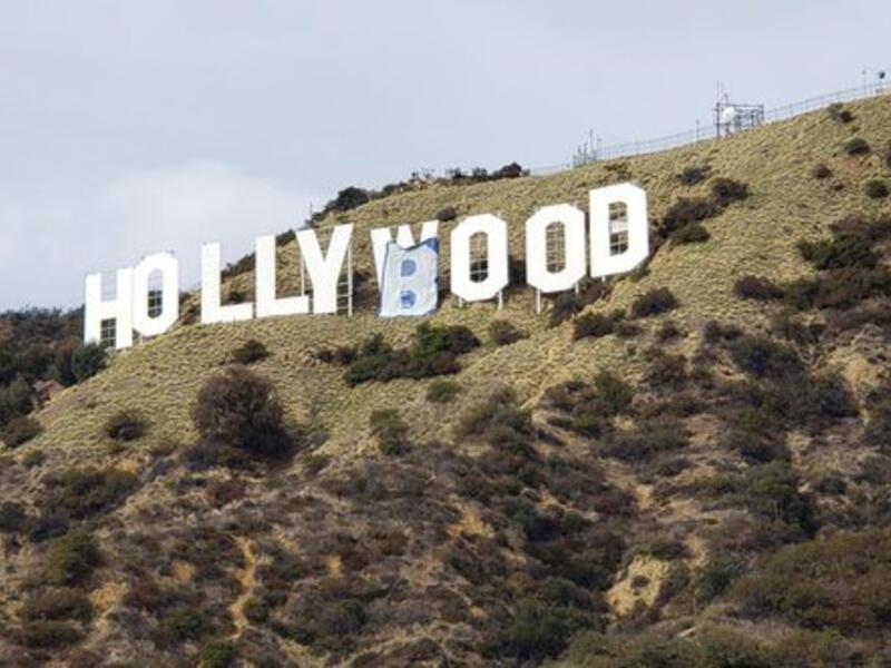 The Hollywood Sign is an American landmark and cultural icon overlooking Hollywood, Los Angeles, California. (Twitter)