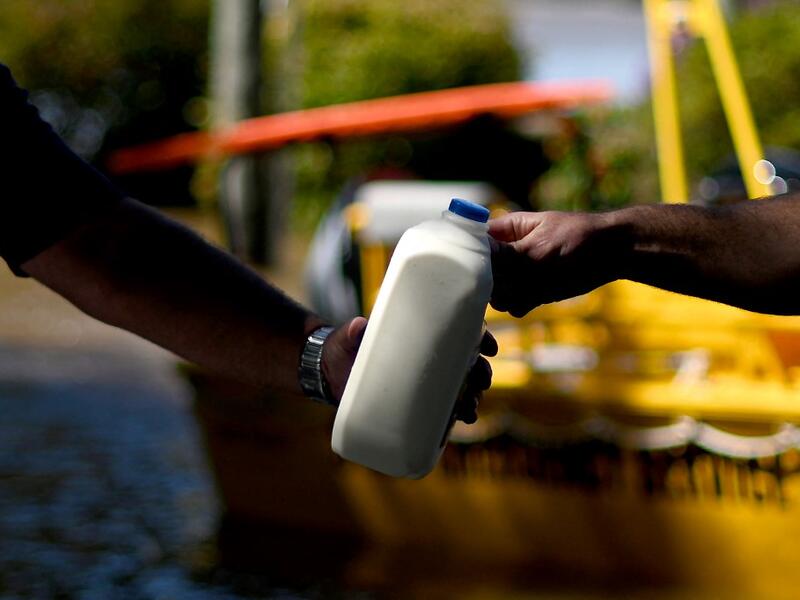 Australian floods in the Windsor suburb of northwestern Sydney