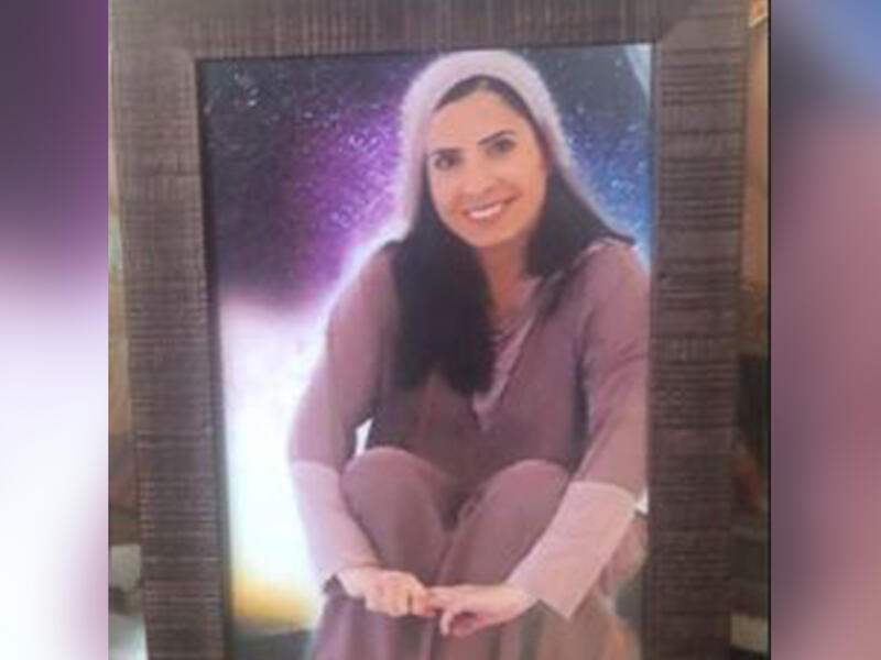 Lebanese actress Nadine Al-Rassi posted a picture of her mother