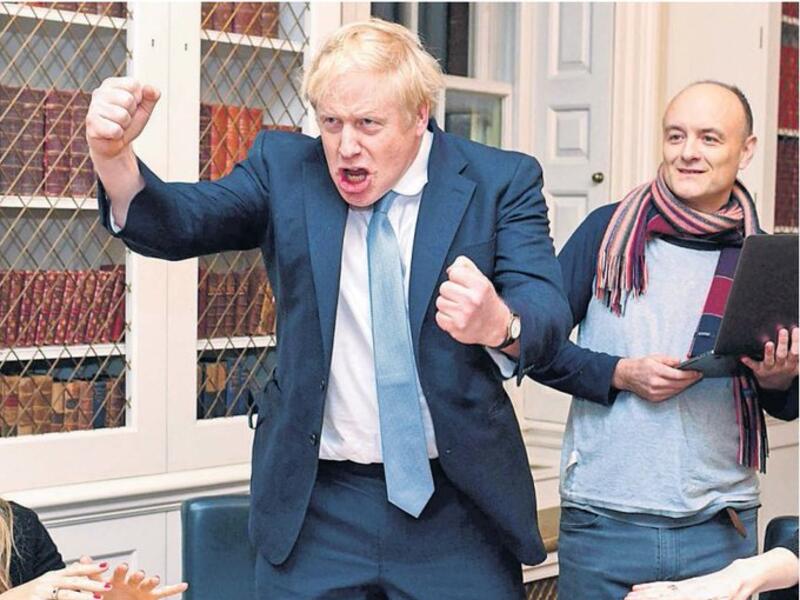 Boris Johnson: A fit of anger!