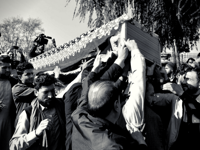 Afghan journalist funeral