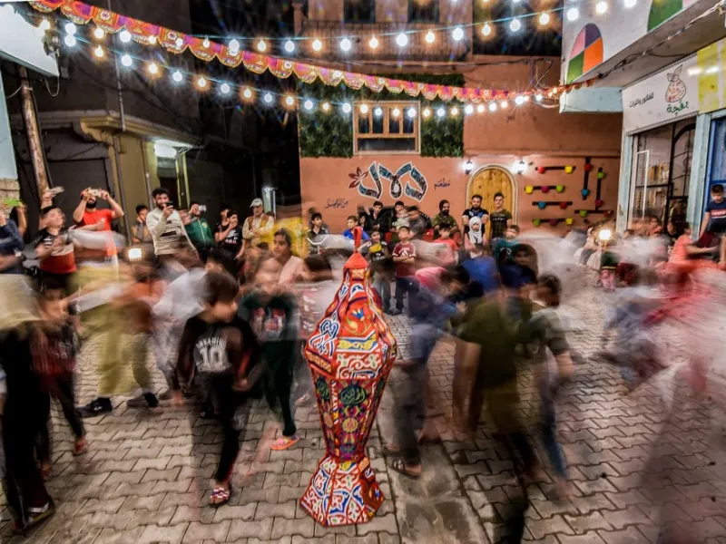 on the first night of the Muslim holy fasting month of Ramadan 