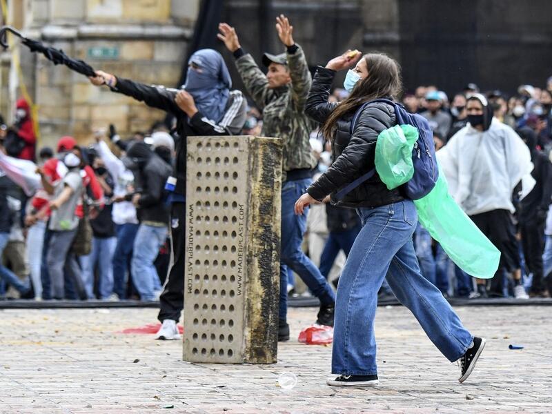 Tax reform protests in Colombia