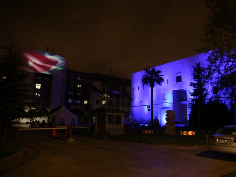 Jordan celebrates state's centennial