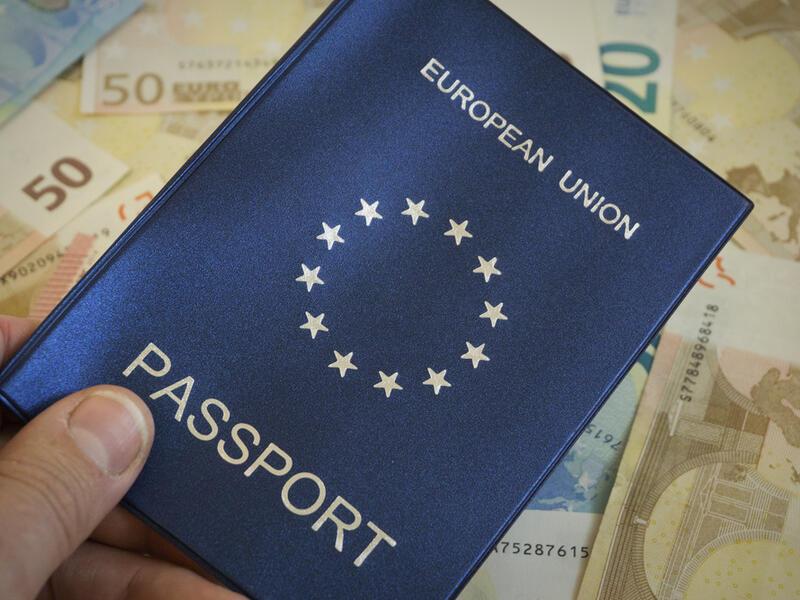 He was found to possess an EU passport