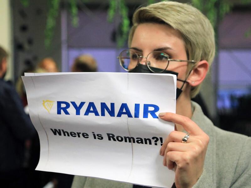 Raman Pratasevich is an opposition journalist who was arrested in Minsk 