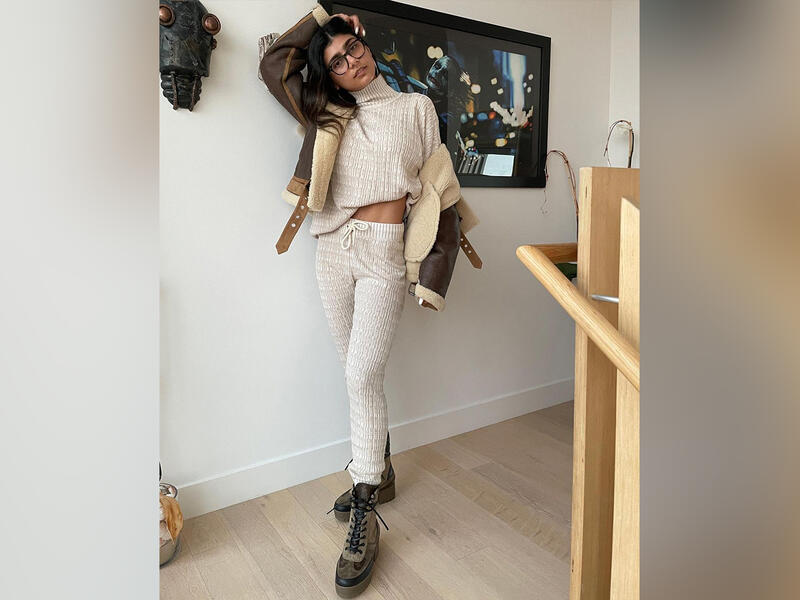 Lebanese sports commentator and ex-porn star Mia Khalifa