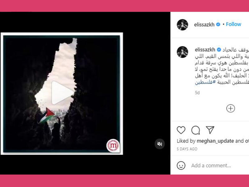 Lebanese singer Elissa