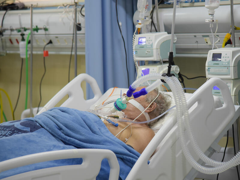 Blood oxygenation helps patients with severe COVID-19