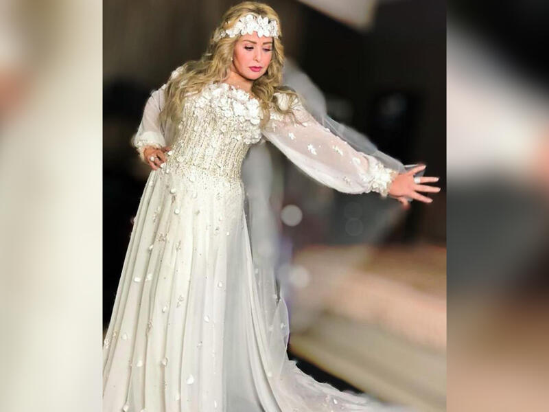 Egyptian actress Sabrine