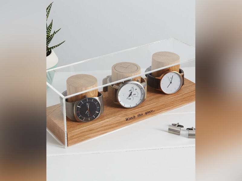 5. Personalized watch stand