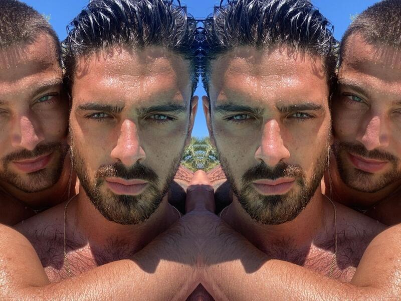 Michele Morrone gay Simone Susinna hugging coming out lgbt pride month homosexual homosexuality