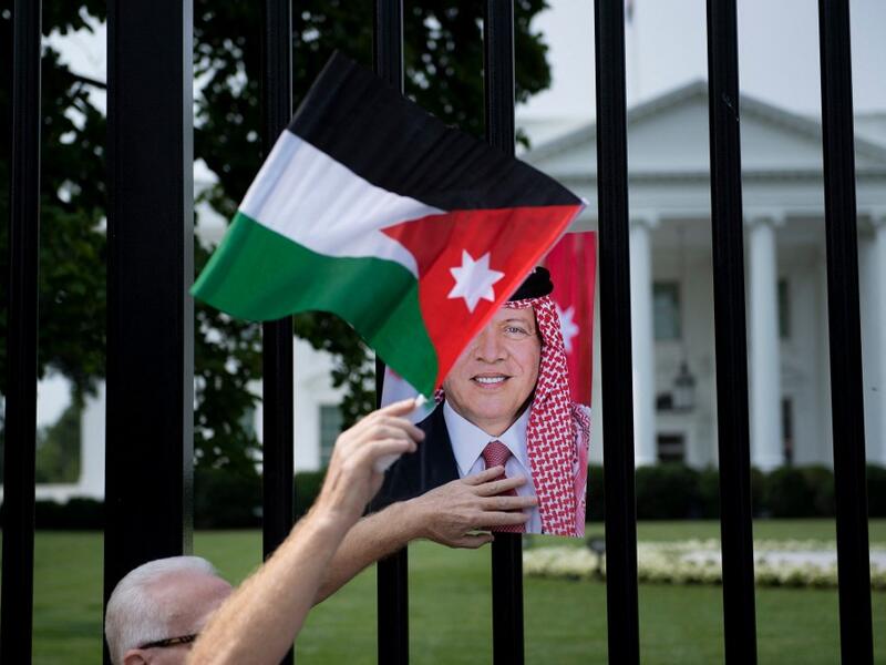 Jordan King Abdullah is in Athens