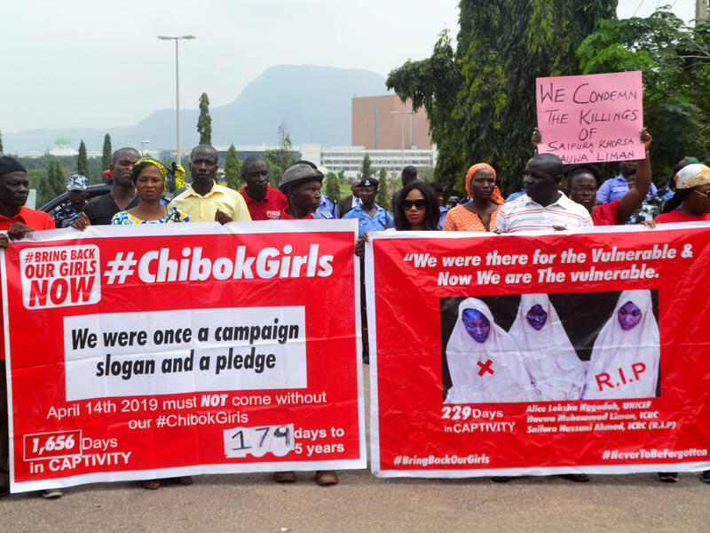 Boko Haram kidnapped over 270 schoolgirls in Chibok.