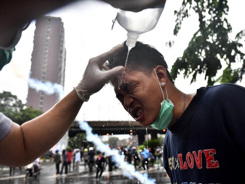 Anti-government Protesters in Thailand