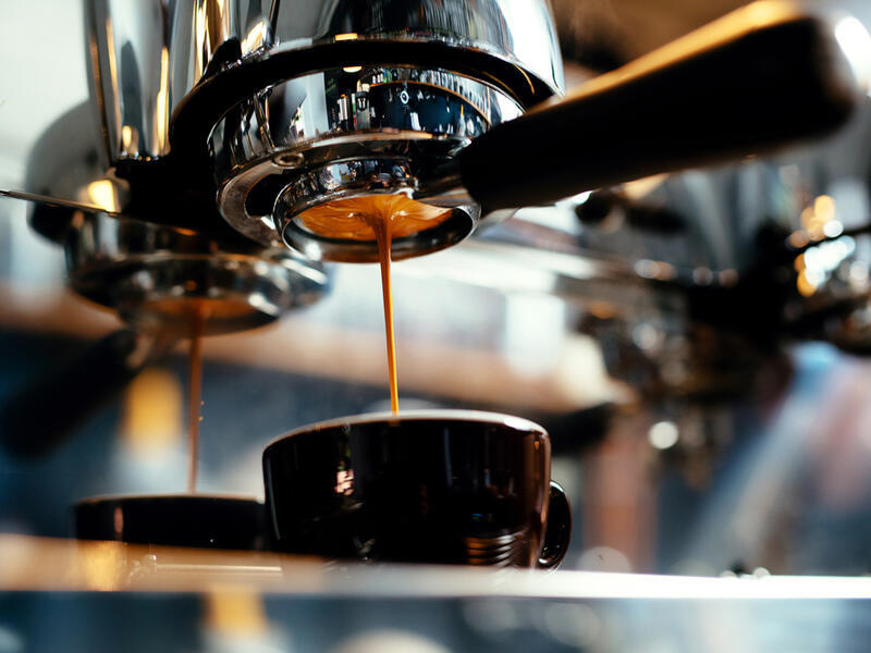 6. Espresso machines