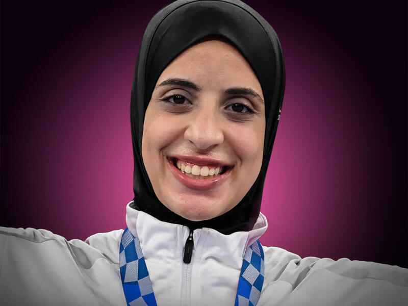 فريال عبد العزيز / مصرية / فئة الرياضة /  فازت بأول ميدالية ذهبية لمصر في أولمبياد طوكيو 2020 في منافسات الكاراتيه، وزن فوق 61 كيلوغرامًا، في 7 أغسطس/ آب 2021.