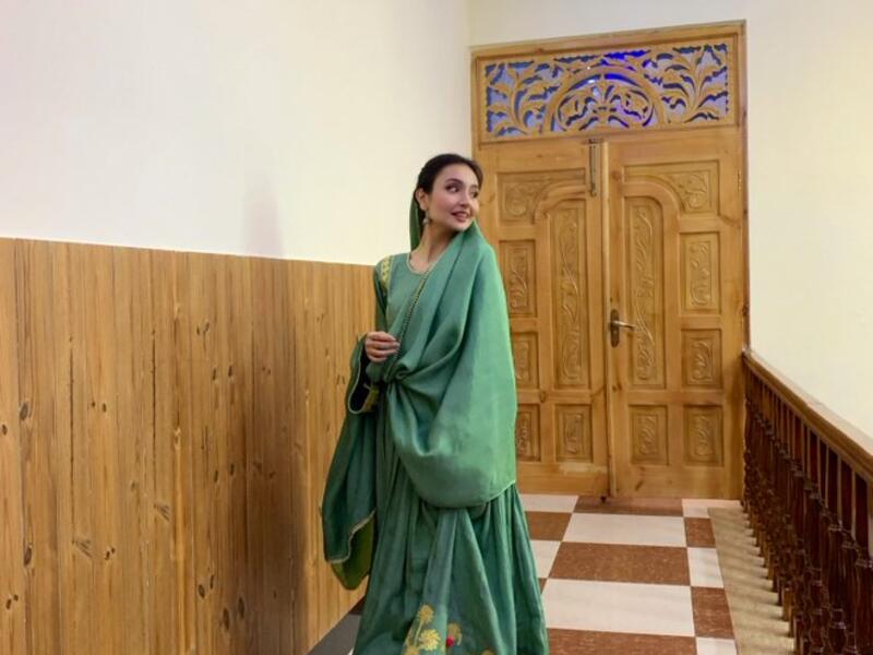 This type of stitching runs through a few generations of the women in my family. You’d see fabric in bright green and blue, with henna visible on every fingertip. Our traditions were our foundation. 