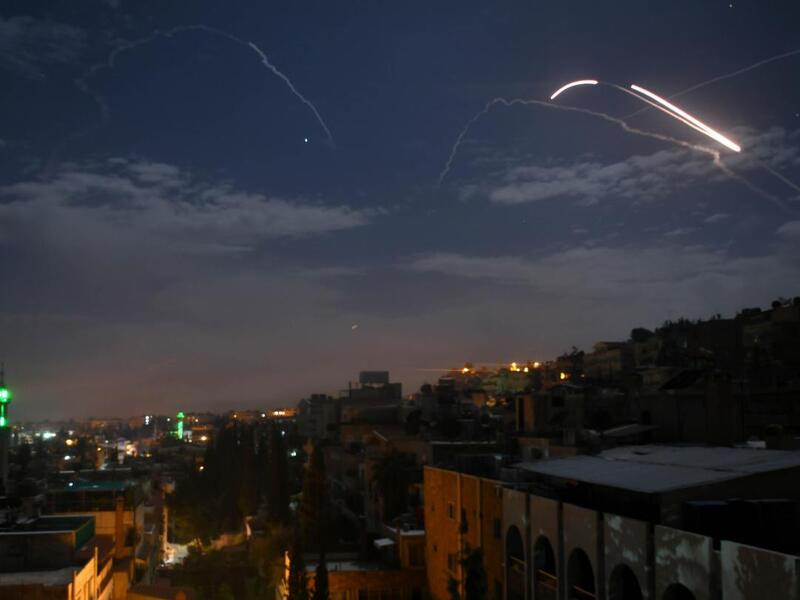 Israeli strike on Damascus 