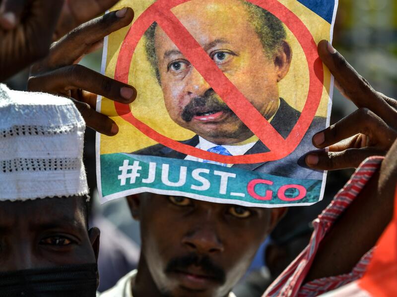 Sudanese Protest Military Coup in Khartoum