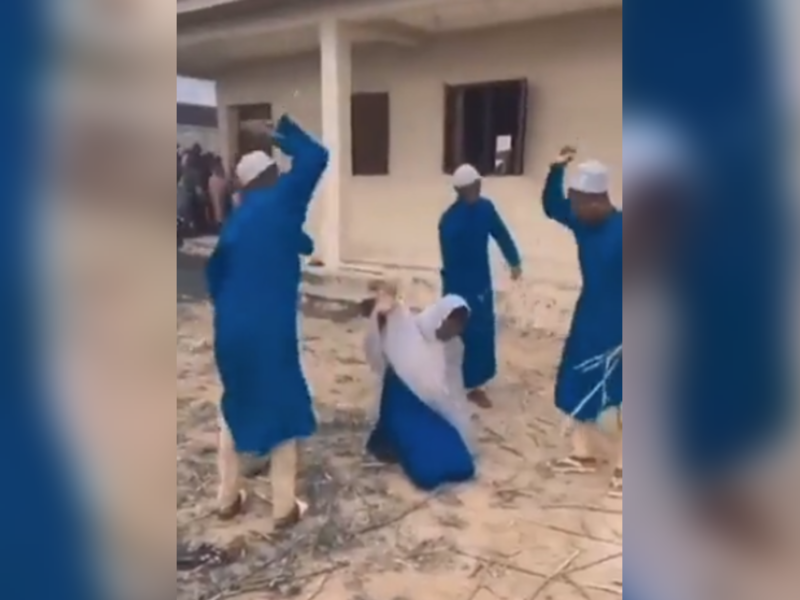Nigeria Taliban-Style: Video of Islamic school flogging students for alleged drinking