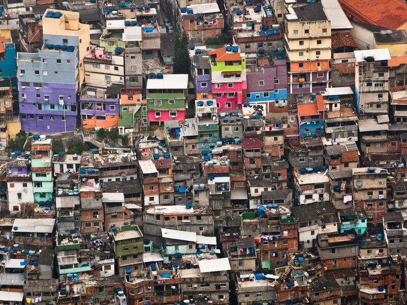Poverty slums