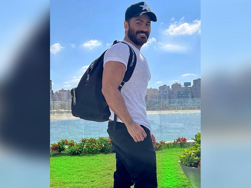 Egyptian singer Tamer Hosny