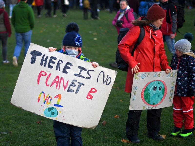Climate Activists Worldwide Protest During Glasgow COP26