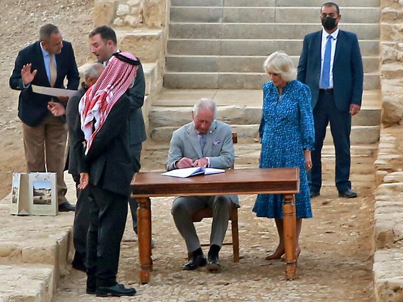 Prince Charles Makes 4-day Visit to Jordan, Egypt
