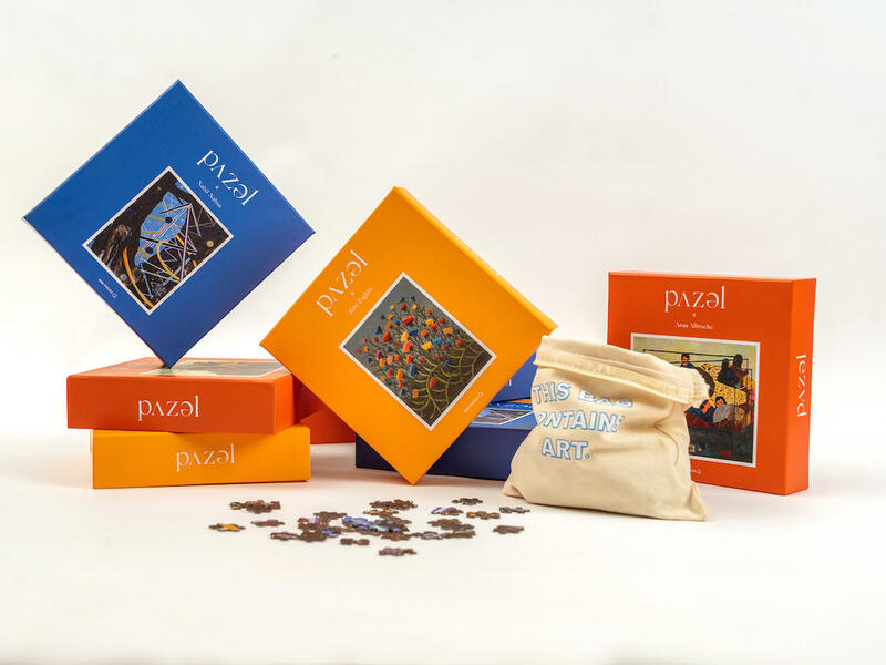 Jigsaw puzzles depicting works by great artists