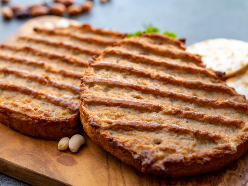 Vegan fake steaks