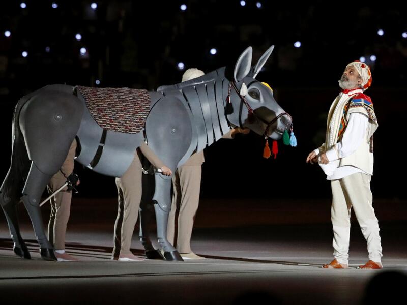 The Arab Cup opening was held on Tuesday at Al Bayt Stadium in Al Khor