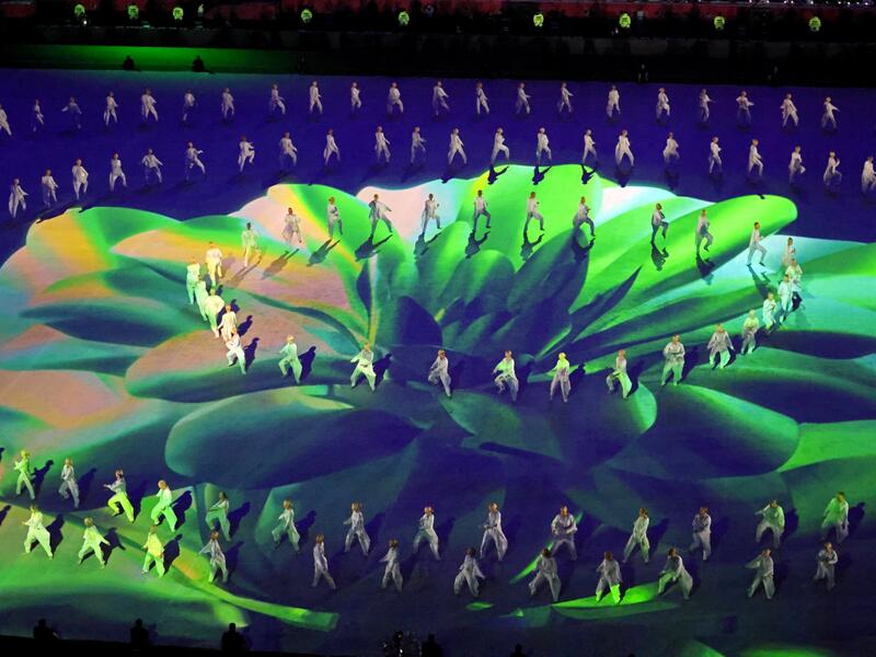 The Arab Cup opening was held on Tuesday at Al Bayt Stadium in Al Khor