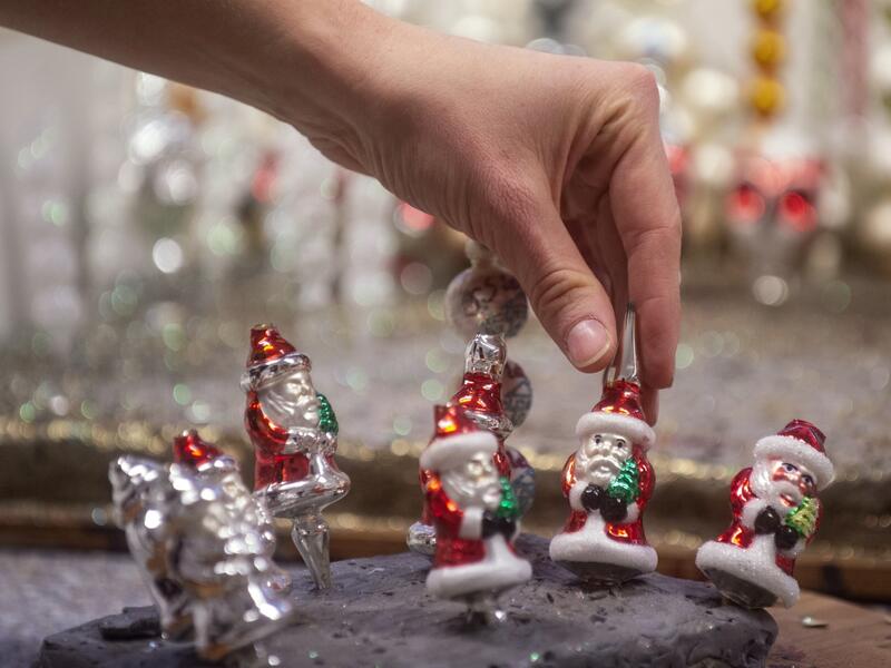 Christmas Glass Craft