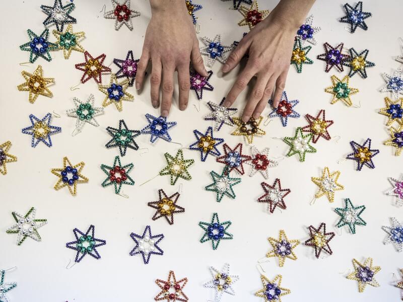 Christmas Glass Craft