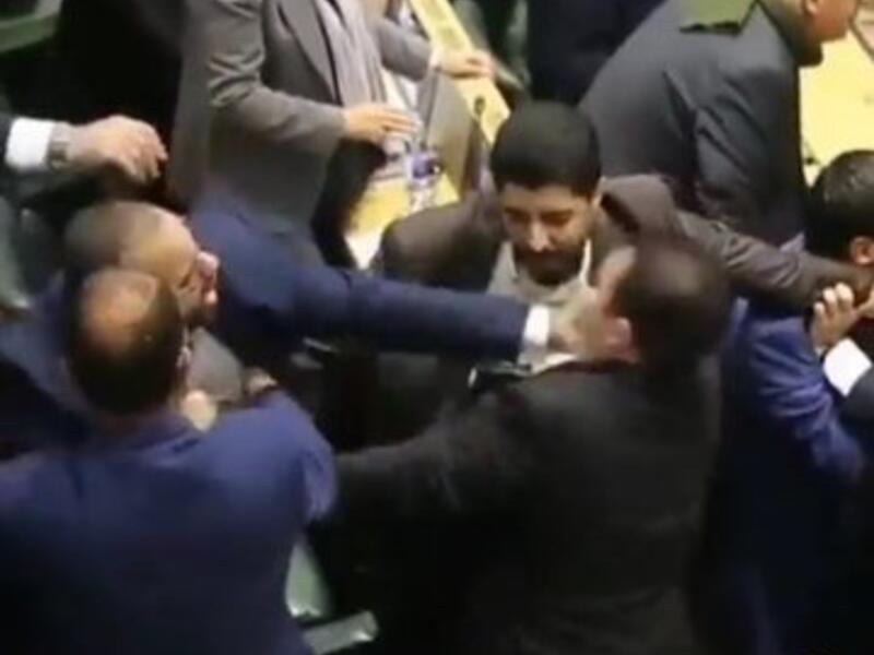 A fistfight in the Jordan Lower House 