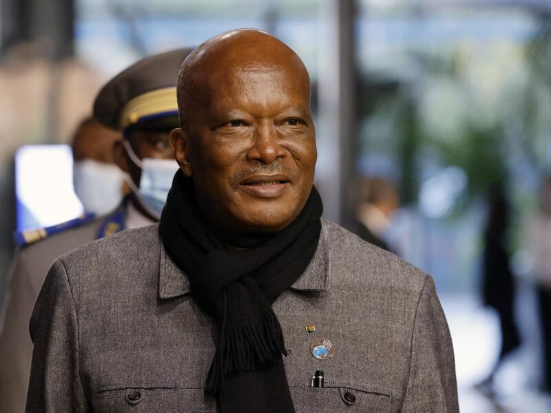 Burkina Faso's President Roch Marc Christian Kabore