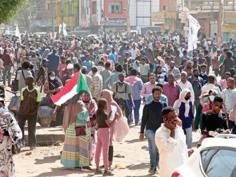 Sudanese rally in Khartoum 