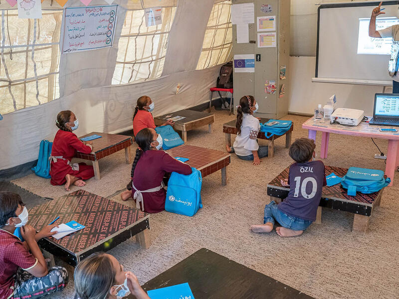 UNICEF's work in the Middle East and North Africa