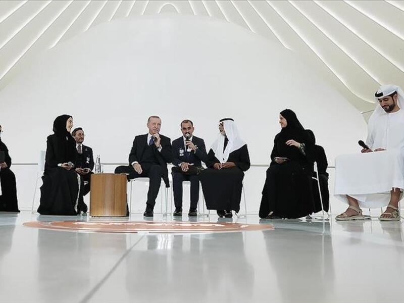 اردوغان: التعاون مع الامارات الى الفضاء