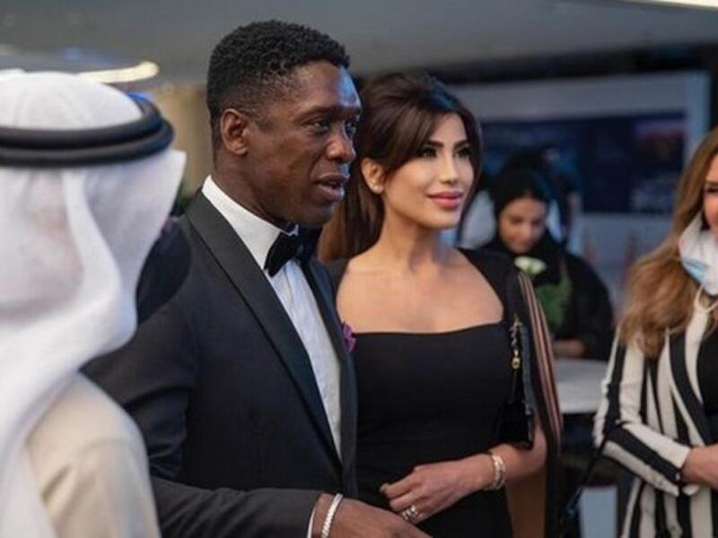 كلارنس سيدورف وزوجته صوفيا مكرماتي