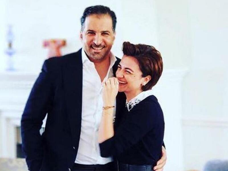 الأميرة نور بنت عاصم مع زوجها الفارس السعودي عمرو بن فريد آل زيدان