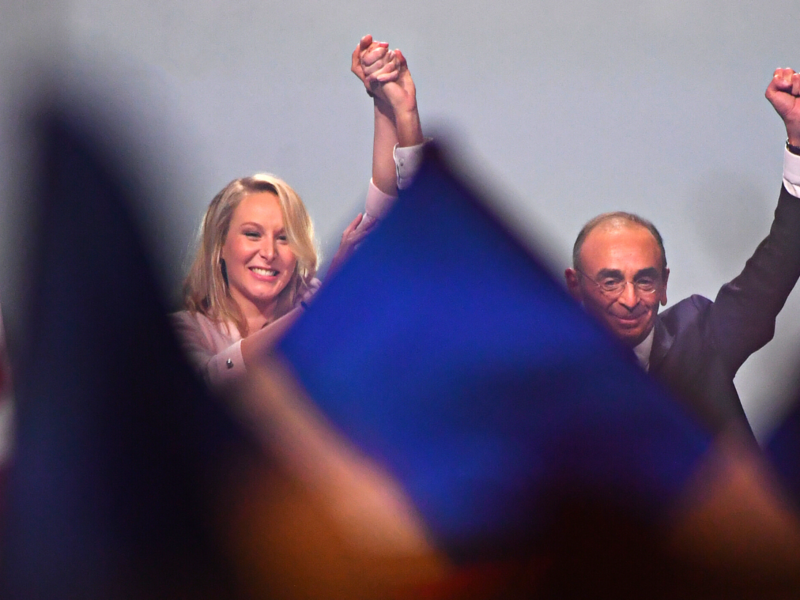Marion Maréchal and Éric Zemmour