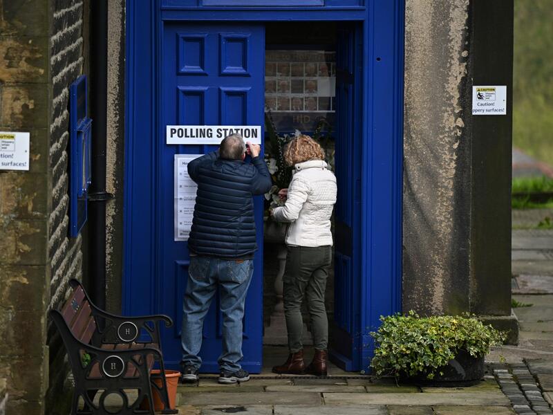 Local elections started in the UK